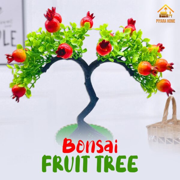 Premium Mini Artificial Bonsai Tree Realistic Simulation Potted Plant for Stylish Home, Office, Desk & Indoor Decoration Maintenance-Free Greenery for Modern Interiors