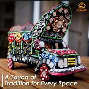Handmade Wooden Sailing Truck Model | Exquisite Antique Craftsmanship for Timeless Home Décor and Rustic Charm